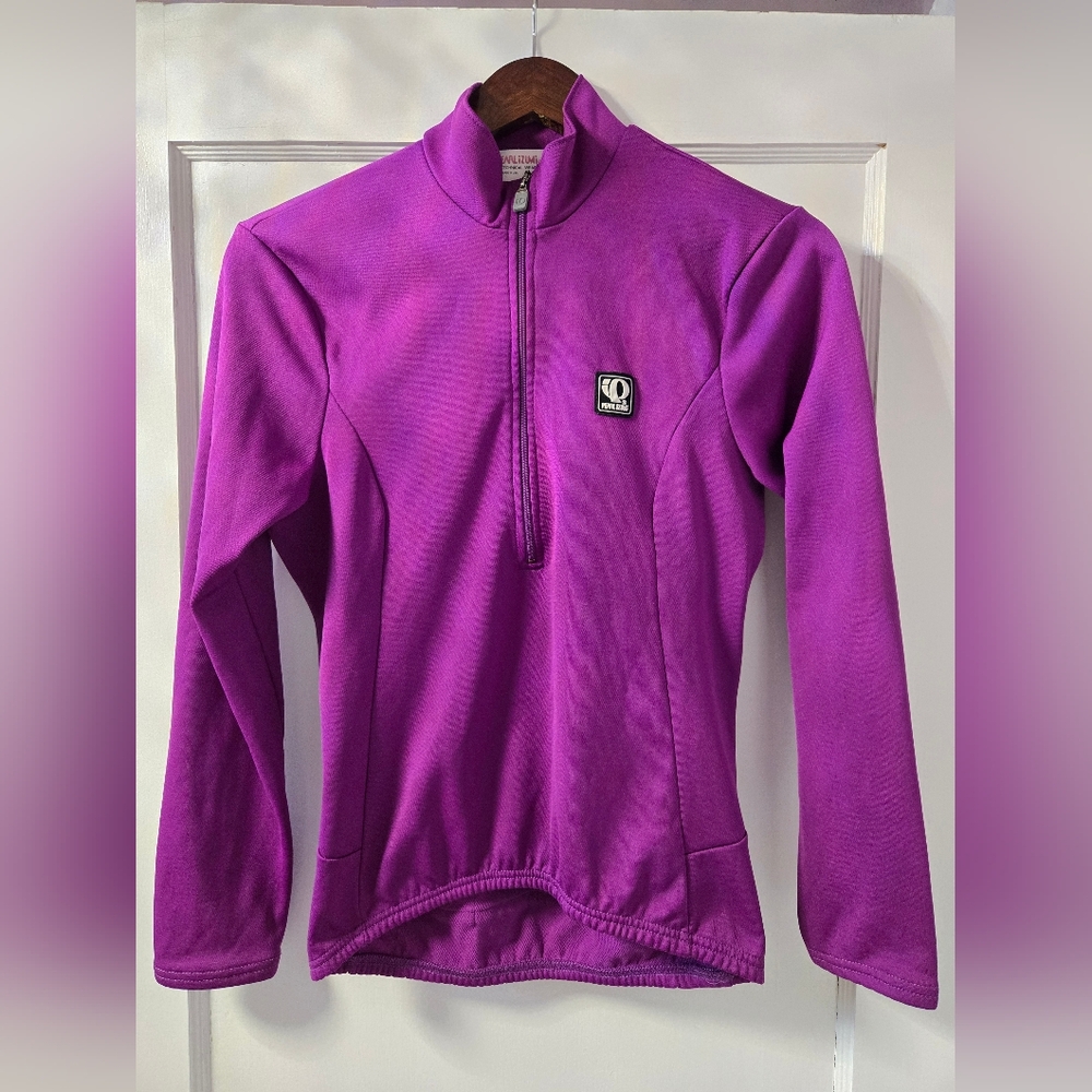 Pearl Izumi Purple Long Sleeve Jersey Sz 8